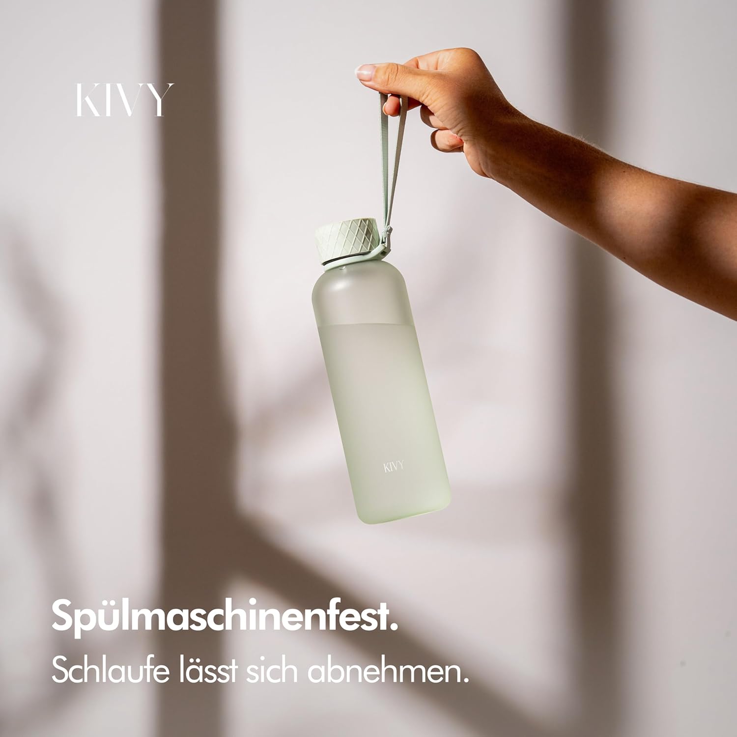Thumbnail 2 de KIVY Trinkflasche 650 ml (BPA-frei) auslaufsicher, spülmaschinenfest – Tritan-Wasserflasche für Schule, Sport & Alltag