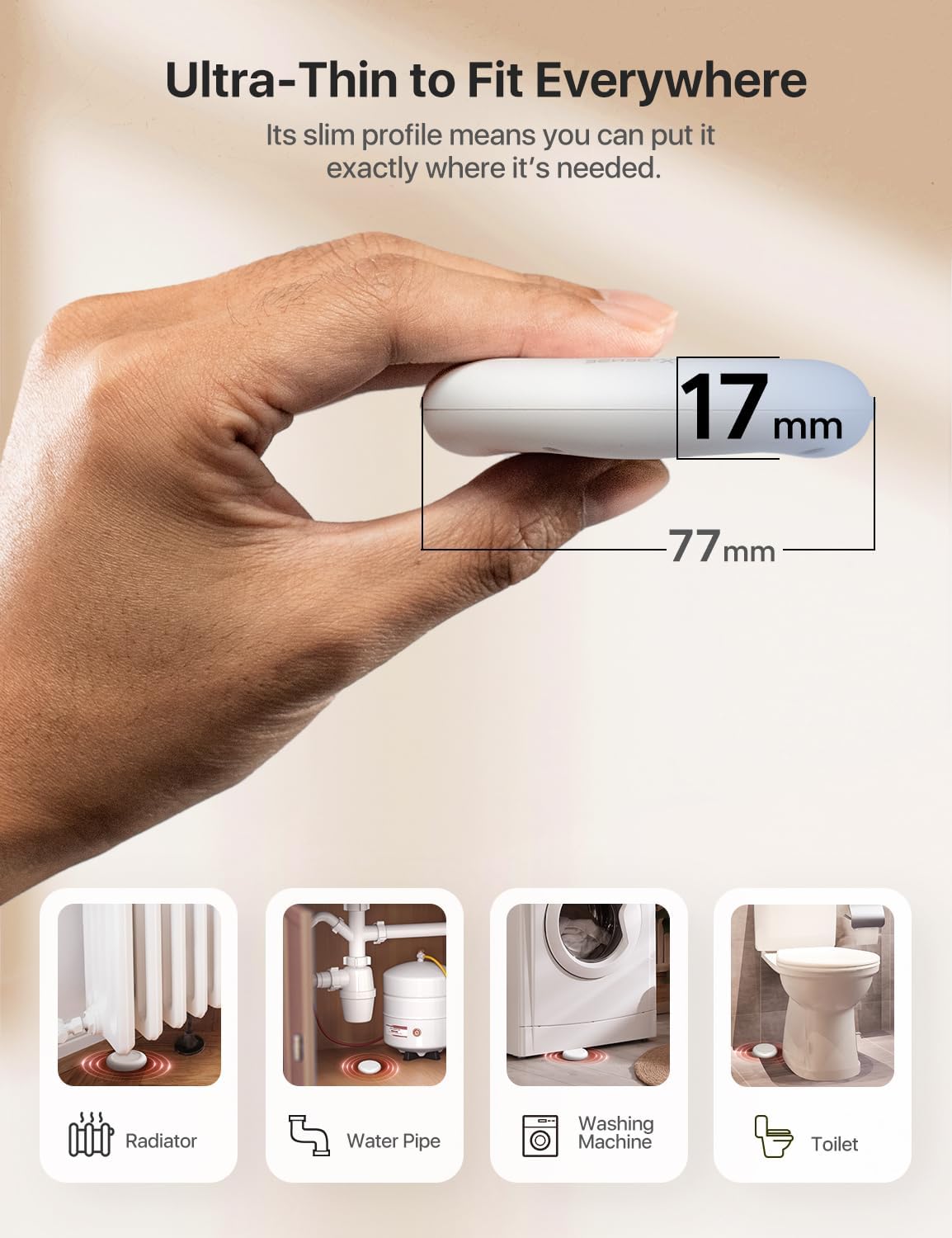 Thumbnail 6 de X-Sense Wi-Fi Water Sensor SWS0A41