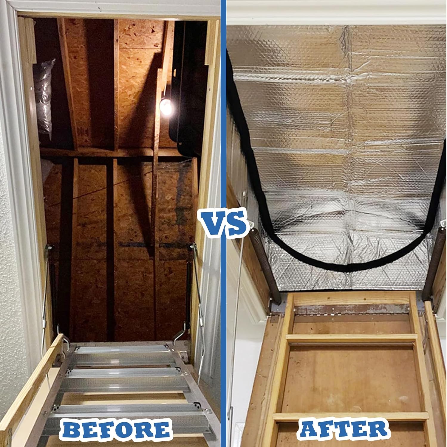 Detalle 1 de Vefhby Attic Hatch Insulation Cover 25" x 54" x 11