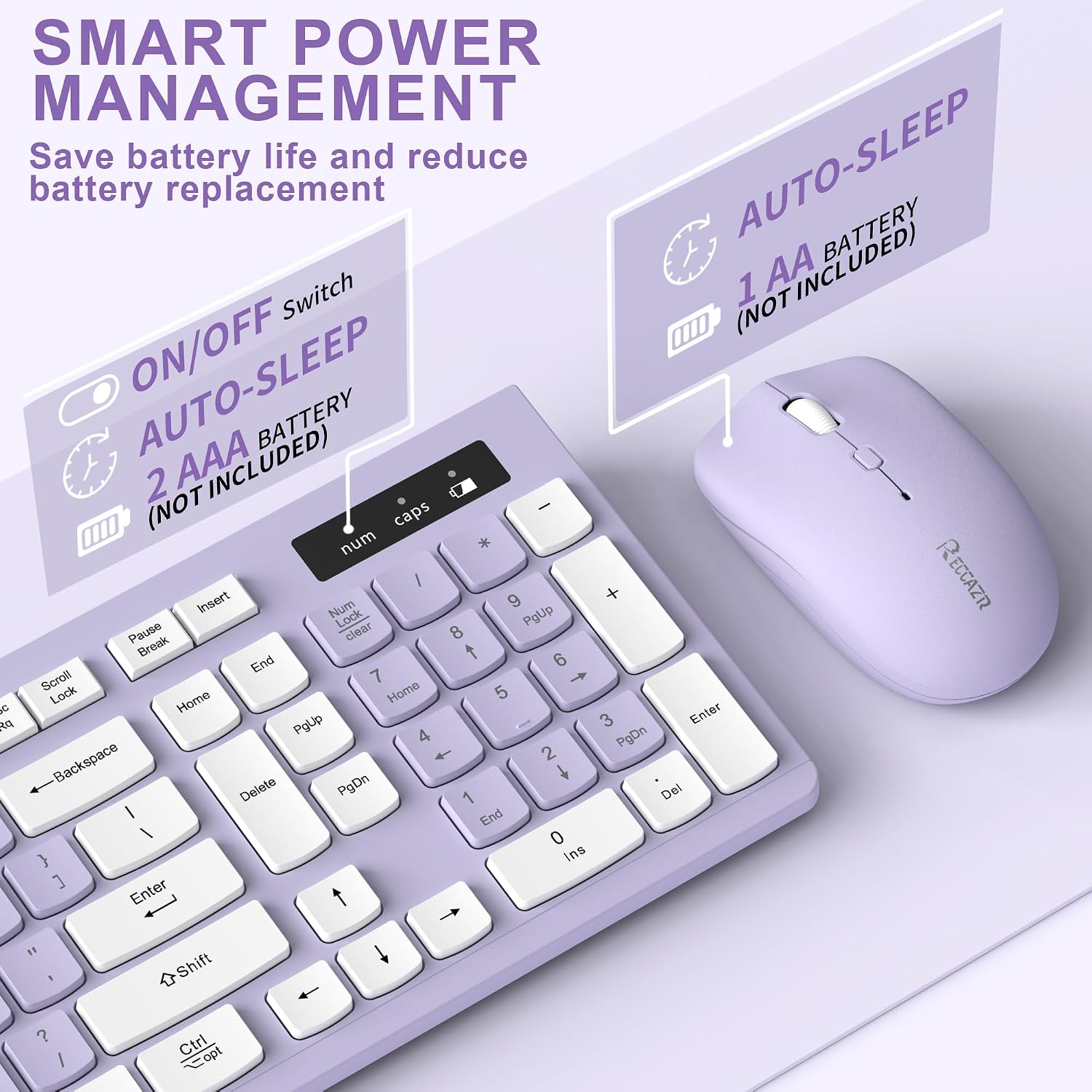 Thumbnail 4 de Wireless Keyboard and Mouse Combo