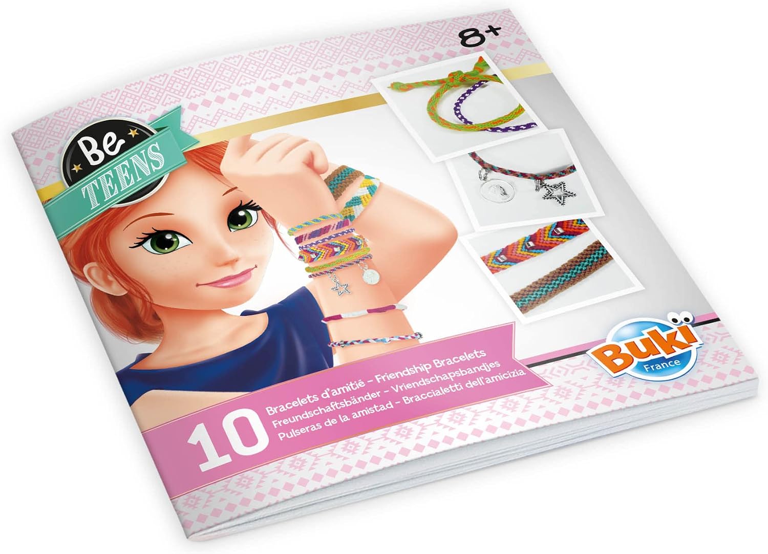 Thumbnail 2 de Buki BE102 Bracelets d'amitié — kit créatif pour 10 bracelets (8 ans et +)