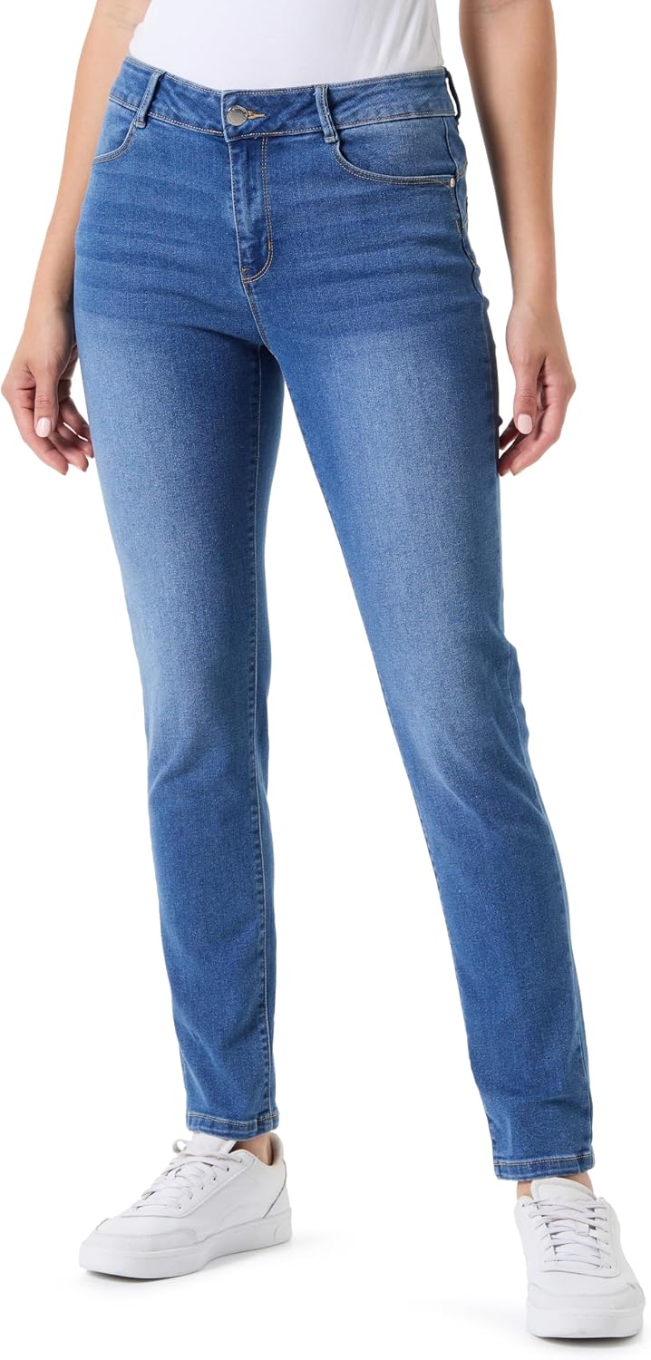 Detalle de Morgan Jeans slim taille standard – un jean moderne et confortable pour le quotidien