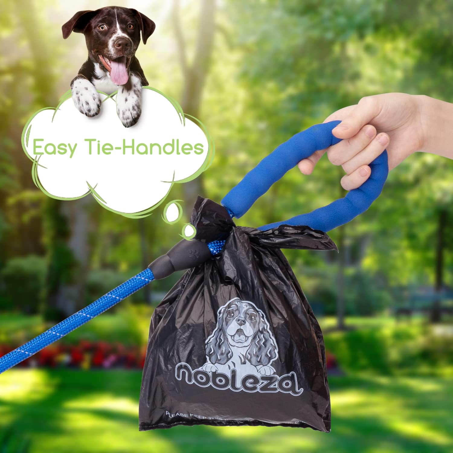 Thumbnail 6 de Nobleza Sacchetti Cane con Manici – Sacchetti Extra Spessi 18µm, Riduzione Odore e 120 pezzi