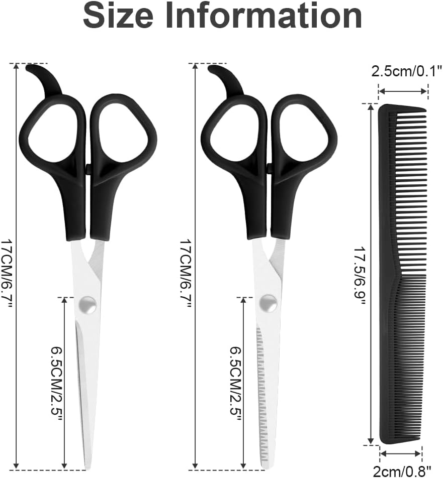 Thumbnail 1 de LOPHE Forbici da Parrucchiere 3Pcs 6 Pollici: set professionale per casa e fai-da-te