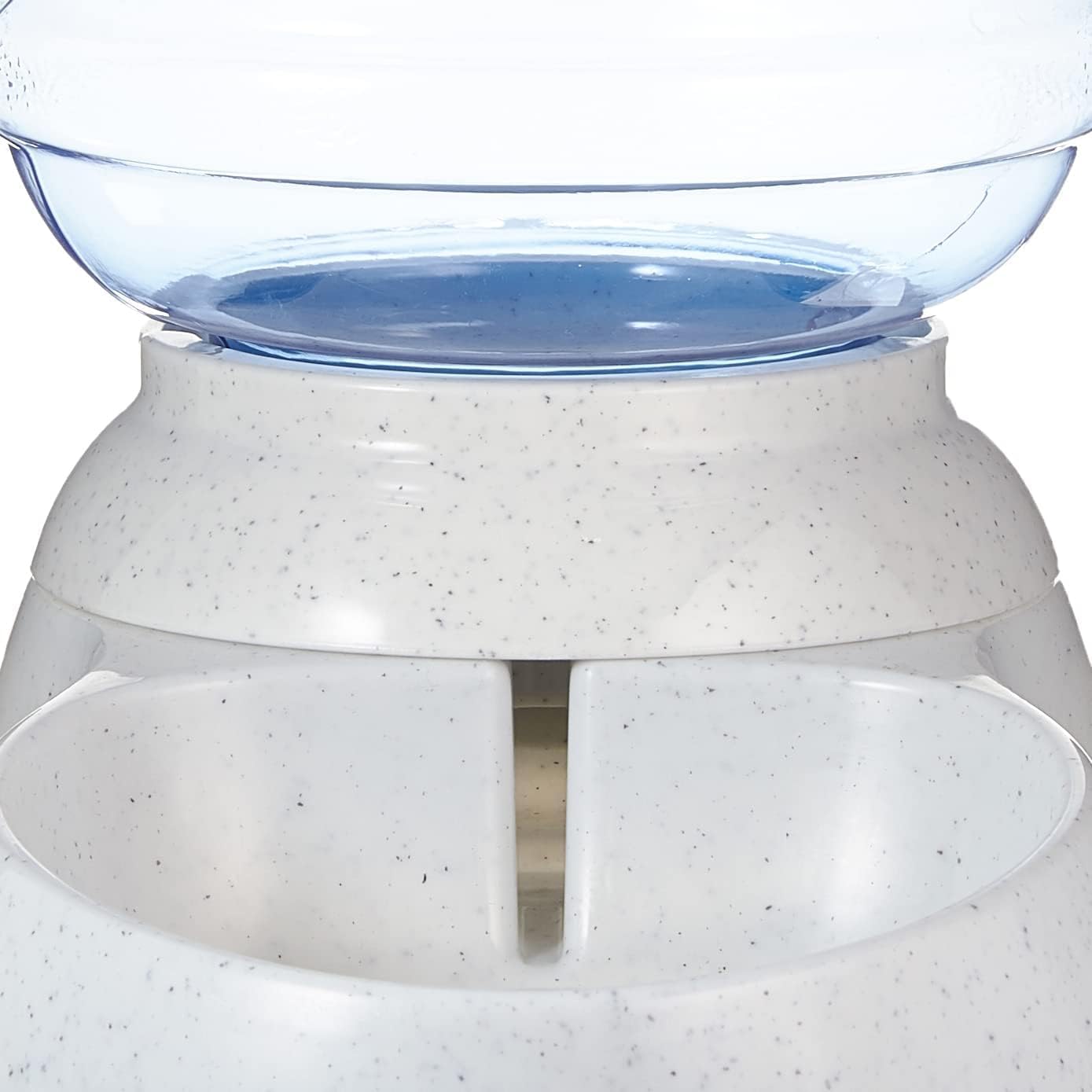 Detalle de Amazon Basics Dog and Cat Water Feeder (Small, 1 Gallon) – Transparent