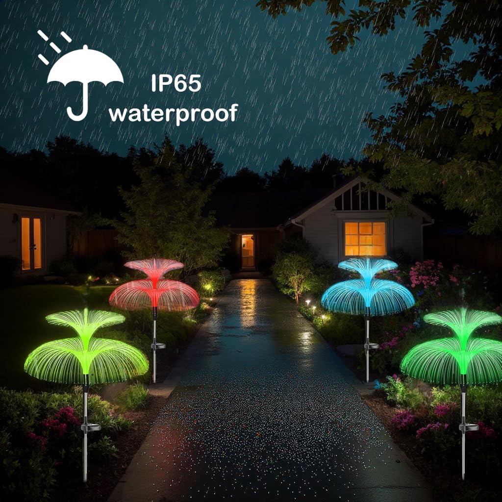 Thumbnail 5 de Hqynss Solar Lights Outdoor Garden 3-pack