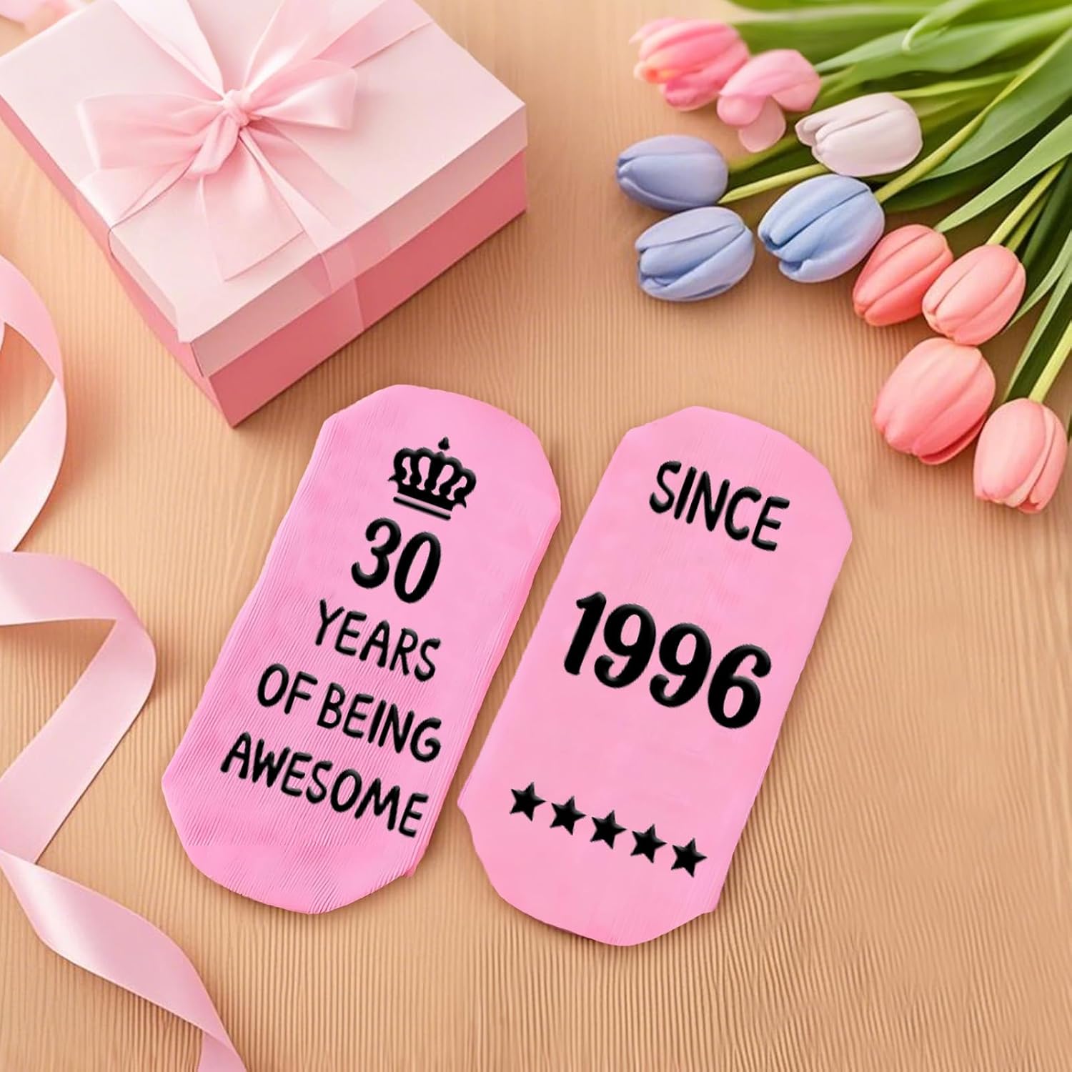 Thumbnail 3 de 11th Birthday Gifts for Girls Set: Cute Makeup Bag, Funny Socks & Inspirational Keychain (3PCS) for Daughters, Granddaughters or Nieces