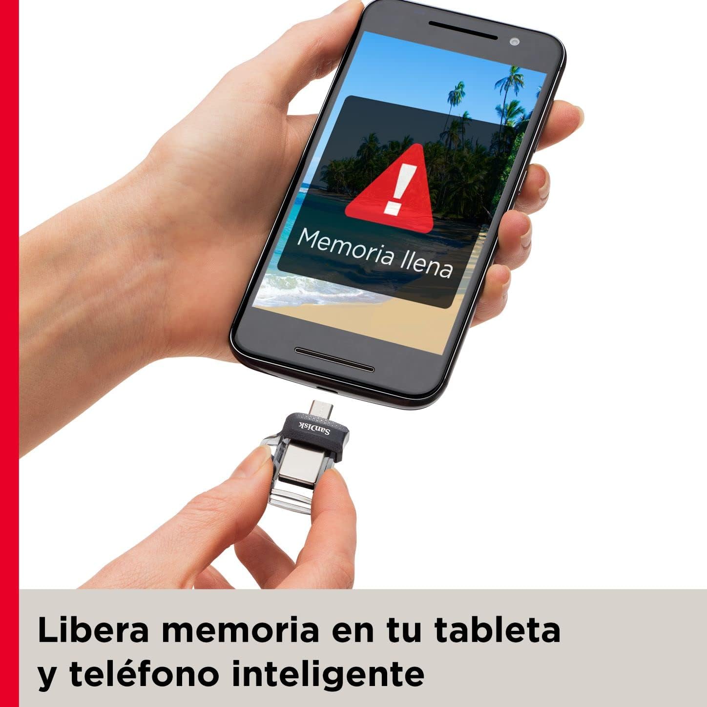 Detalle 2 de SanDisk Ultra Dual Drive 64GB USB Dual Flash 🌟
