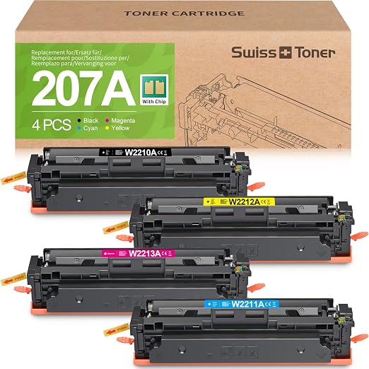 Detalle de Swiss 207A/207X Compatibility Pack 🖨️ para HP Color LaserJet
