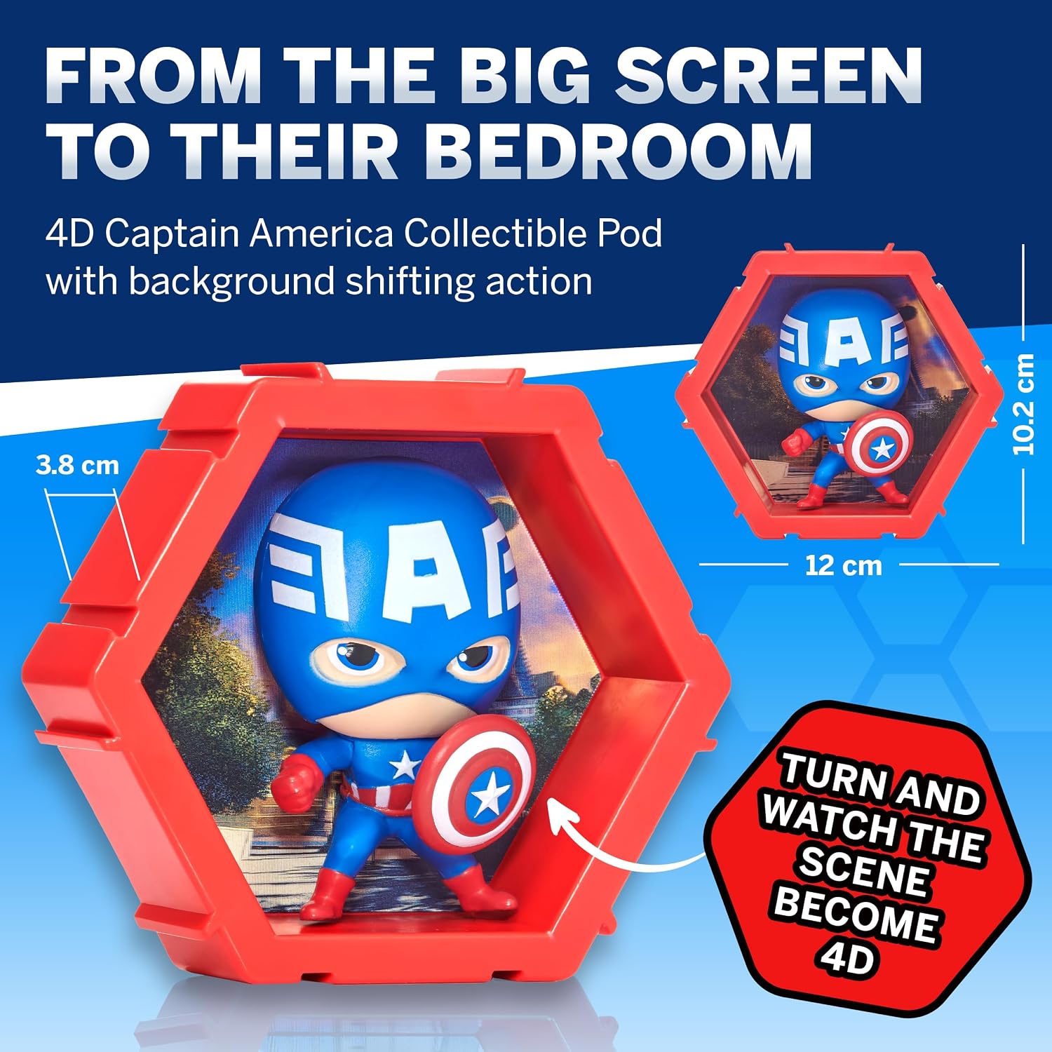 Thumbnail 2 de WOW! PODS Captain America 4D