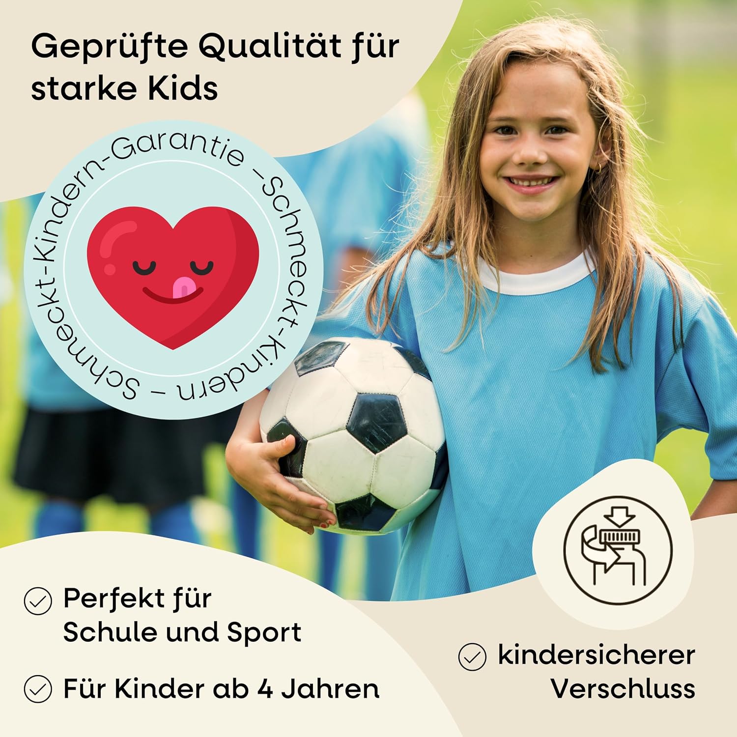 Detalle 2 de Magnesium Gummies 180 mg hochdosiert đź’Š