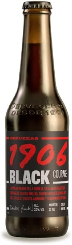 Thumbnail 1 de 1906 Black Coupage Cerveza Premium Extra 🍺 Pack 24 Botellas