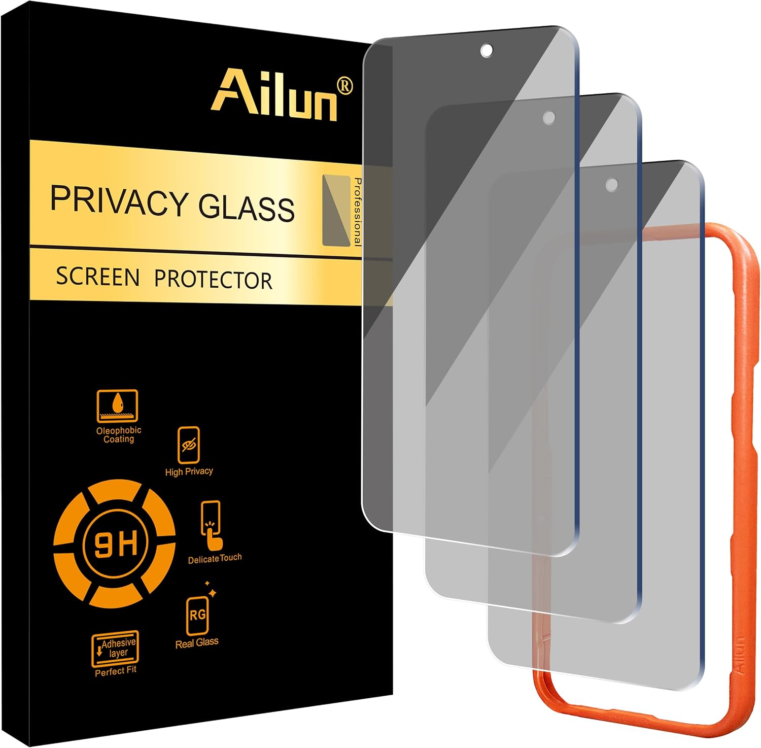 Thumbnail 6 de Ailun iPhone 17 Pro Max privacy glass