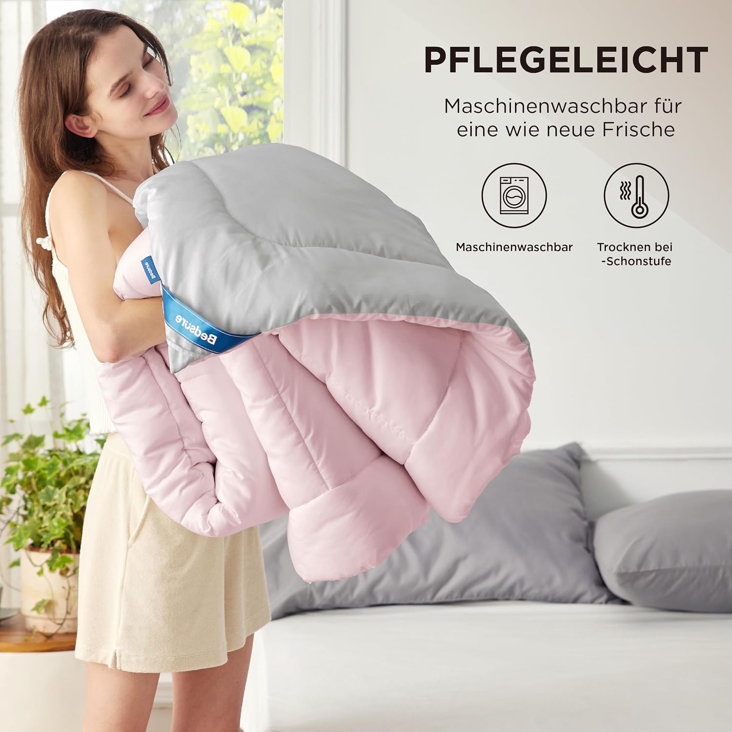 Detalle 2 de BEDSURE Bettdecke 155x220 Ganzjahresdecke