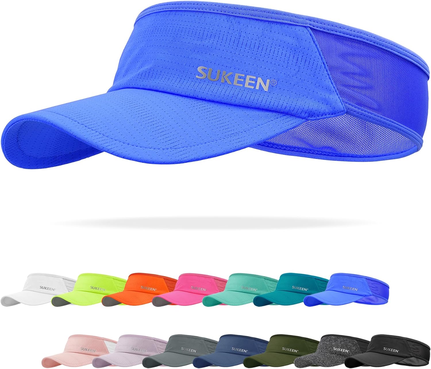 Thumbnail 6 de Sukeen Sports Sun Visor: Lightweight, Packable UV Protection for Running, Tennis, Golf