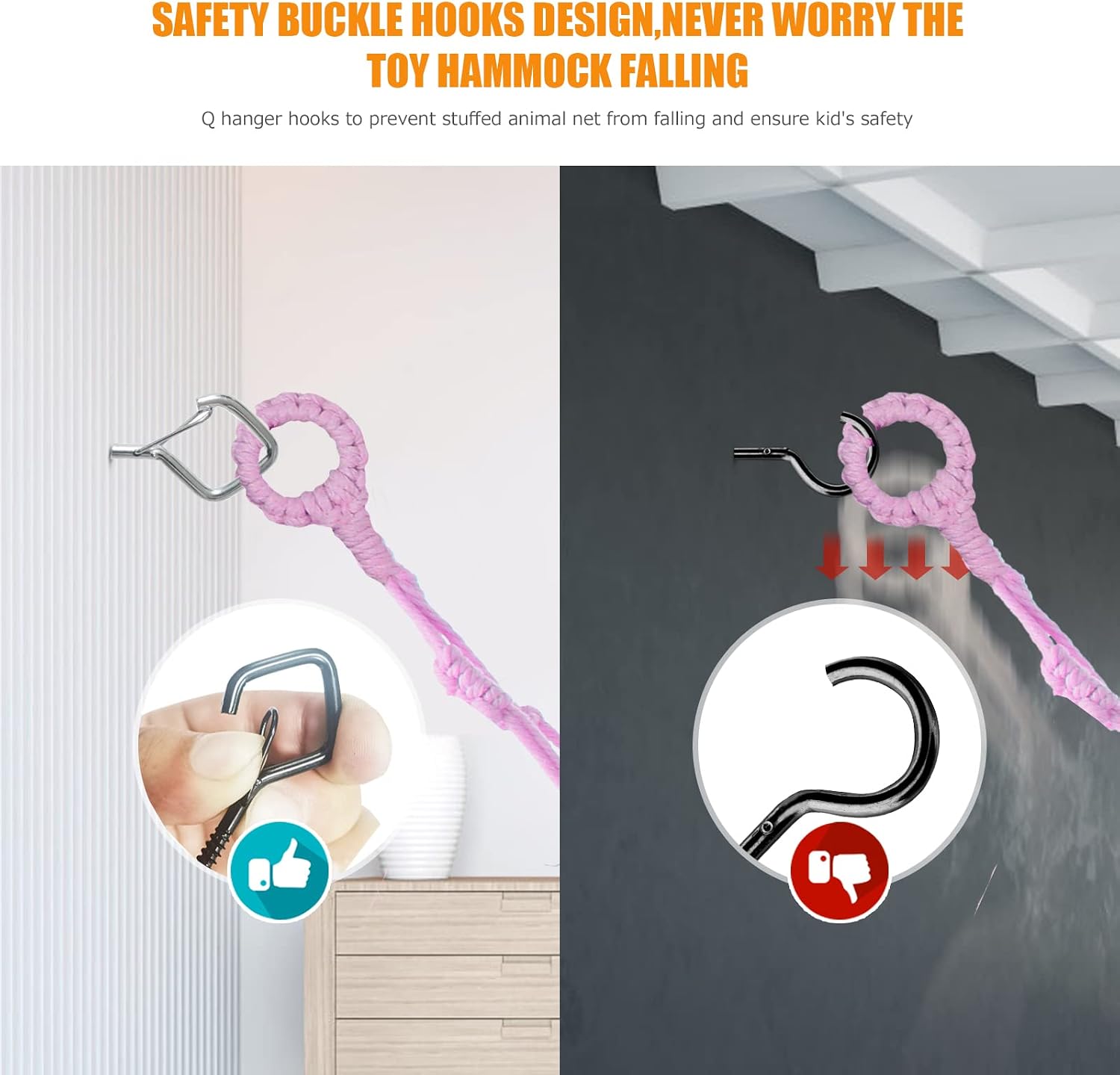 Thumbnail 3 de VISATOR VCL001 Toy Hammock for Stuffed Animals