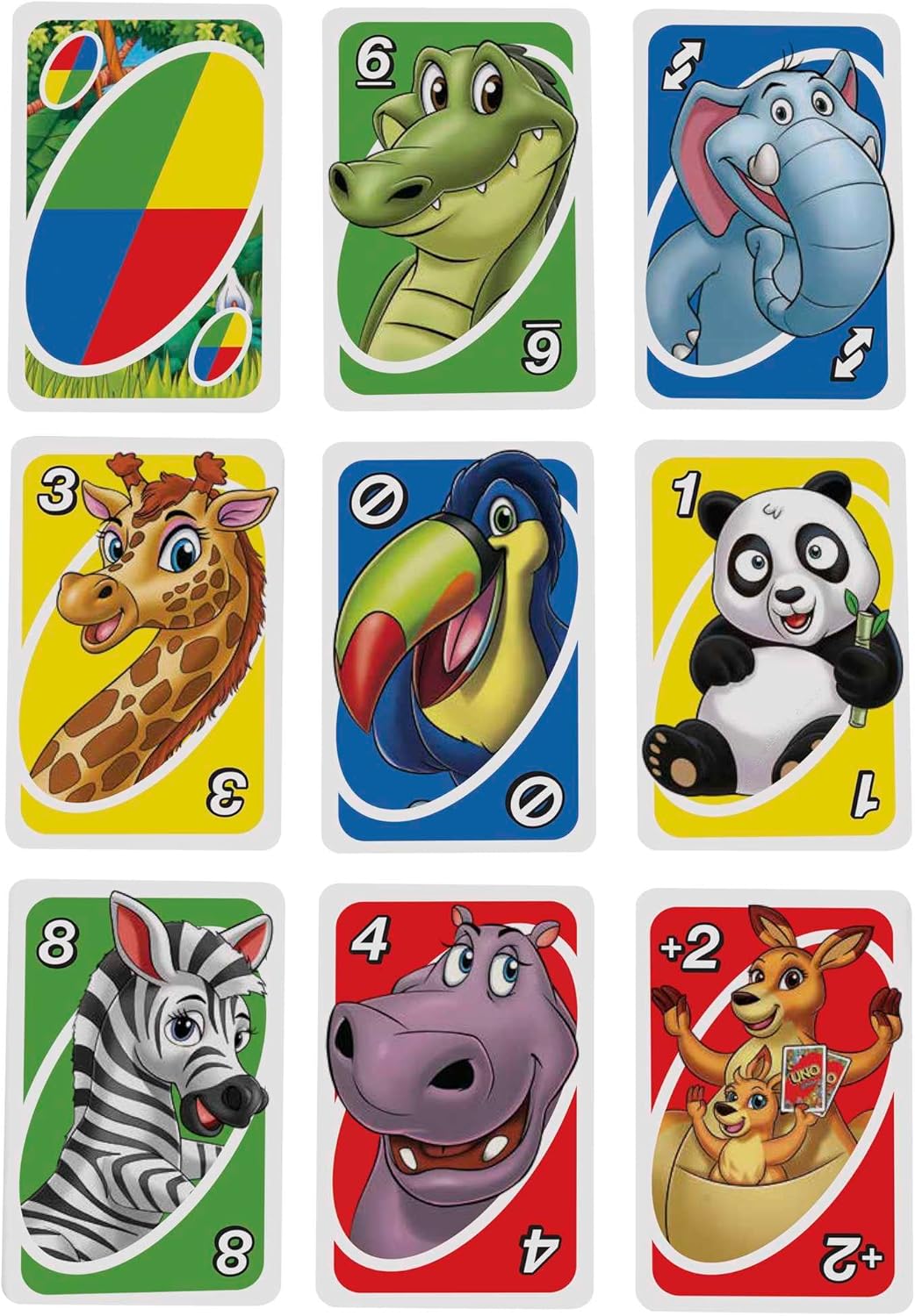 Thumbnail 5 de Mattel Games UNO Junior, Jeu de Cartes Familial — 2 à 4 joueurs, dès 3 ans