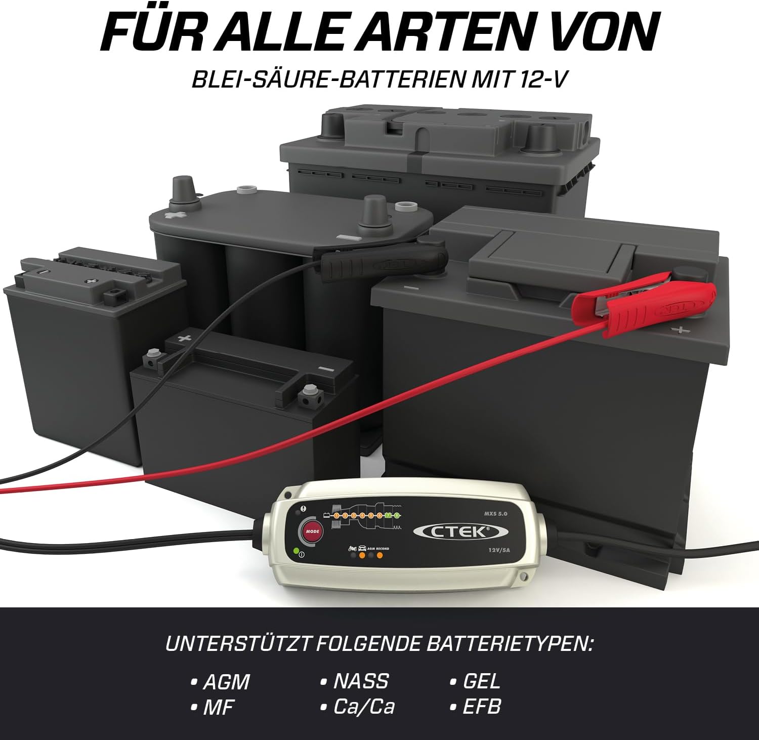 Thumbnail 3 de CTEK MXS 5.0 12V Batterieladegerät 🔌
