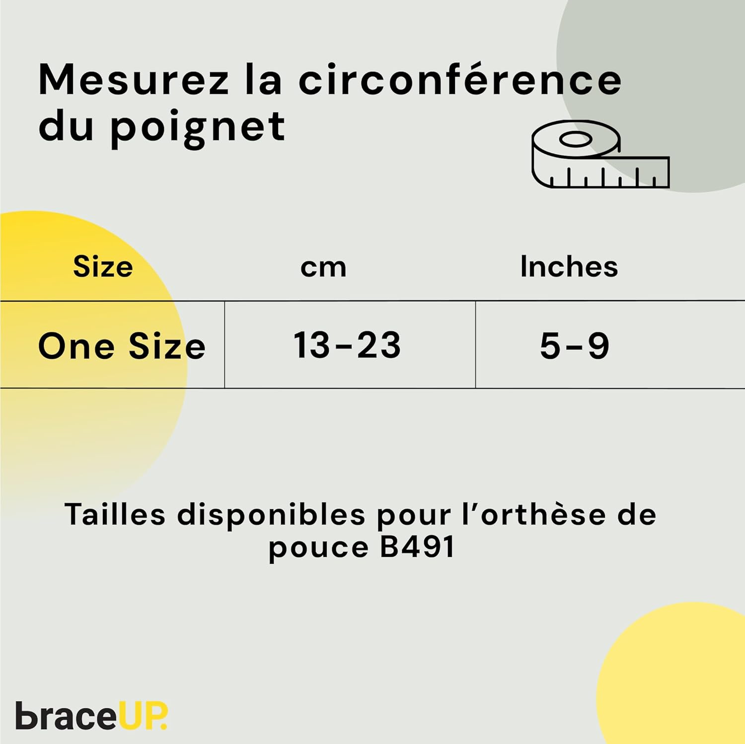 Thumbnail 5 de BraceUP Attelle du pouce pour main droite et gauche (noir) – soutien pour arthrite, tendinite, canal carpien et entorse