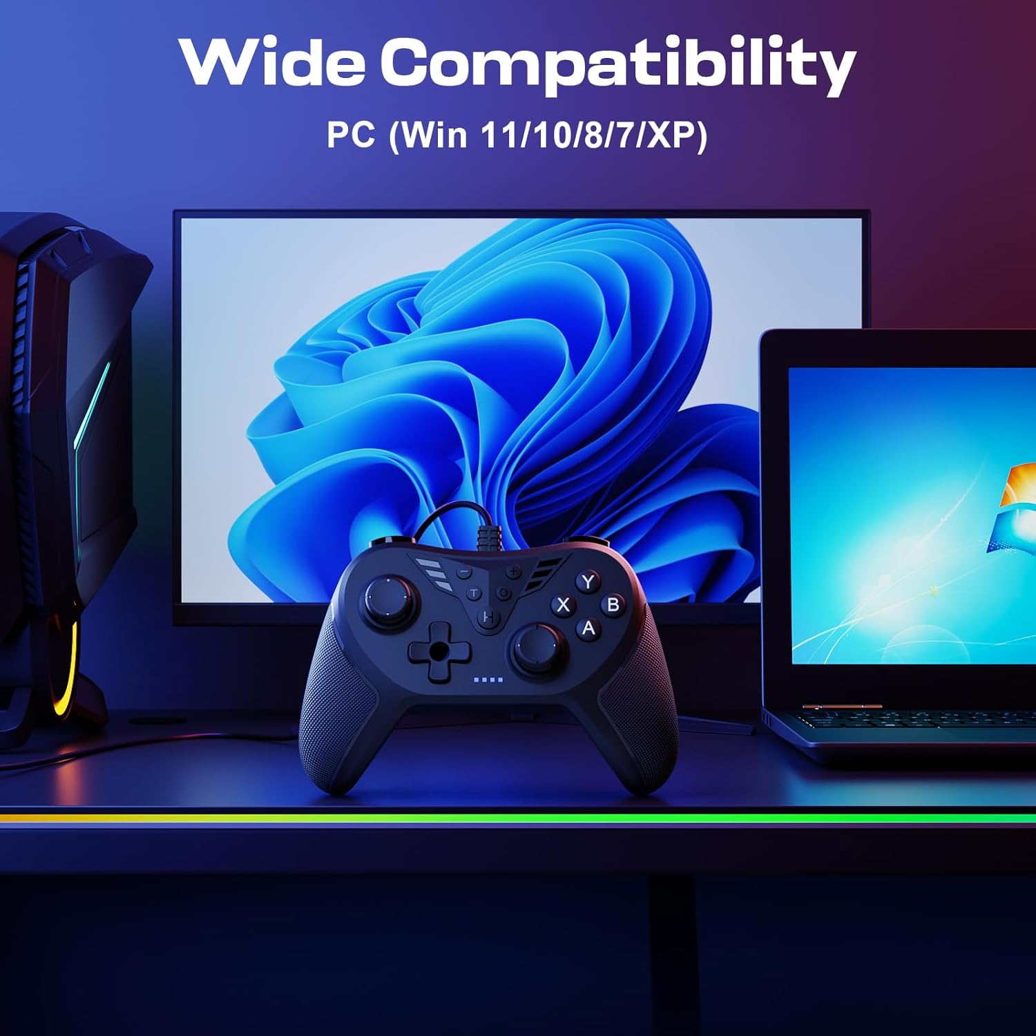 Thumbnail 1 de RivalPlay PC Controller with mappable buttons