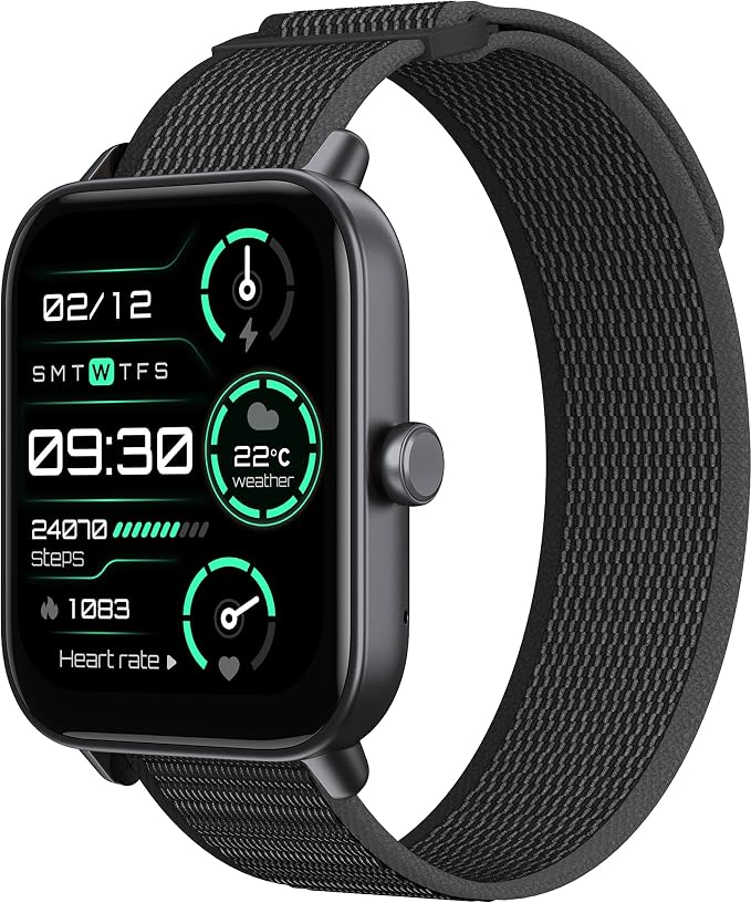 Detalle de TOOBUR Reloj Inteligente Deportivo IP68 con Alexa 🕒