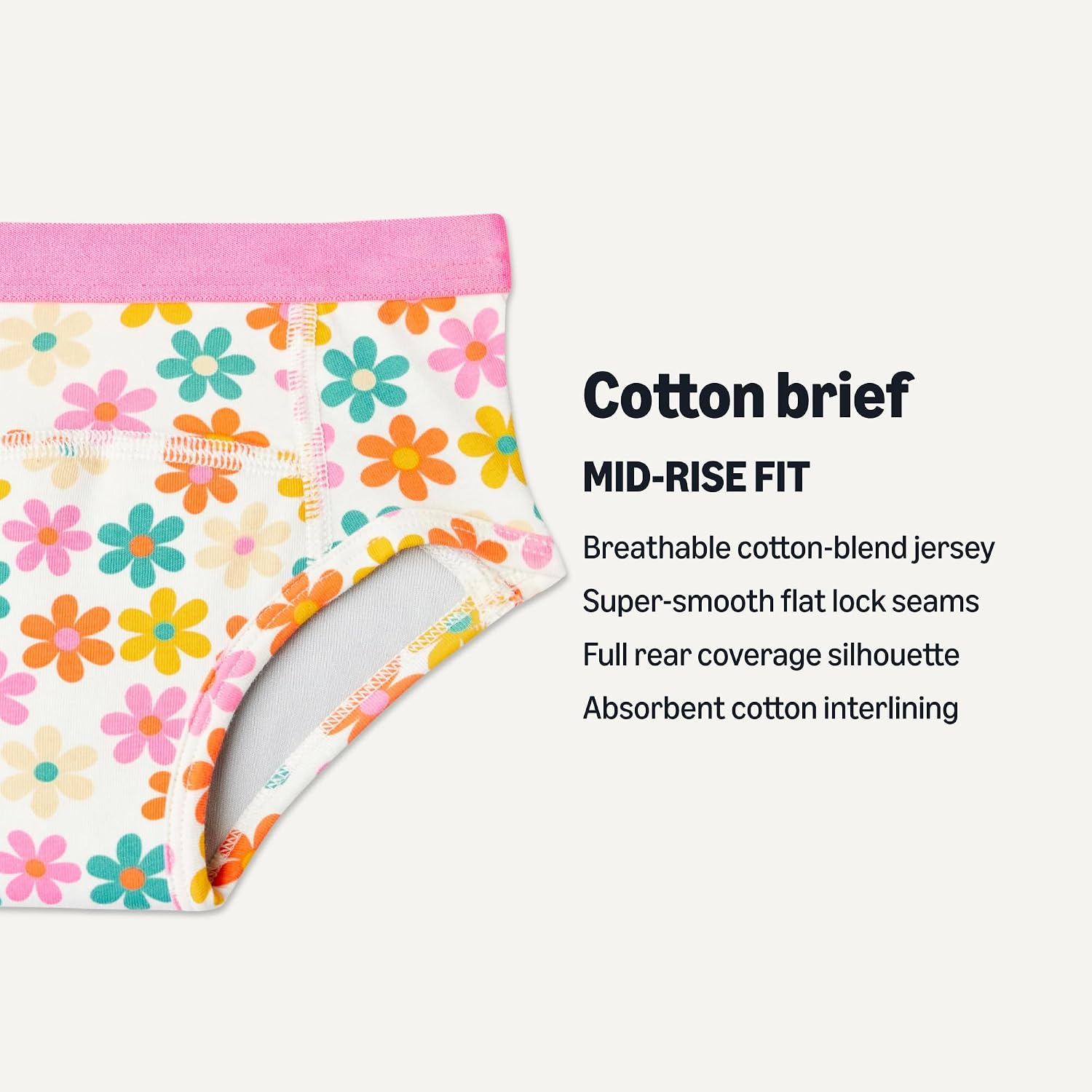 Thumbnail 1 de Amazon Essentials Unisex Toddlers' Cotton Training Underwear, Pack of 4