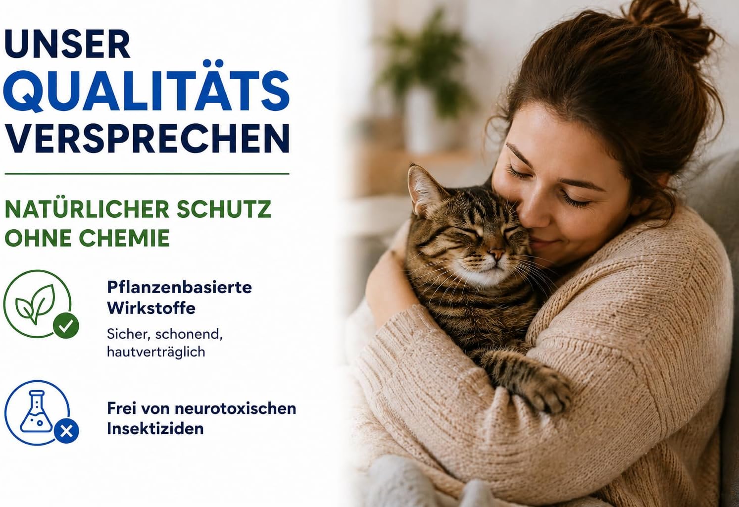 Detalle 2 de Animal Vita Spot On Natürlicher Zeckenschutz für Katzen – 6 Monate zuverlässiger Schutz