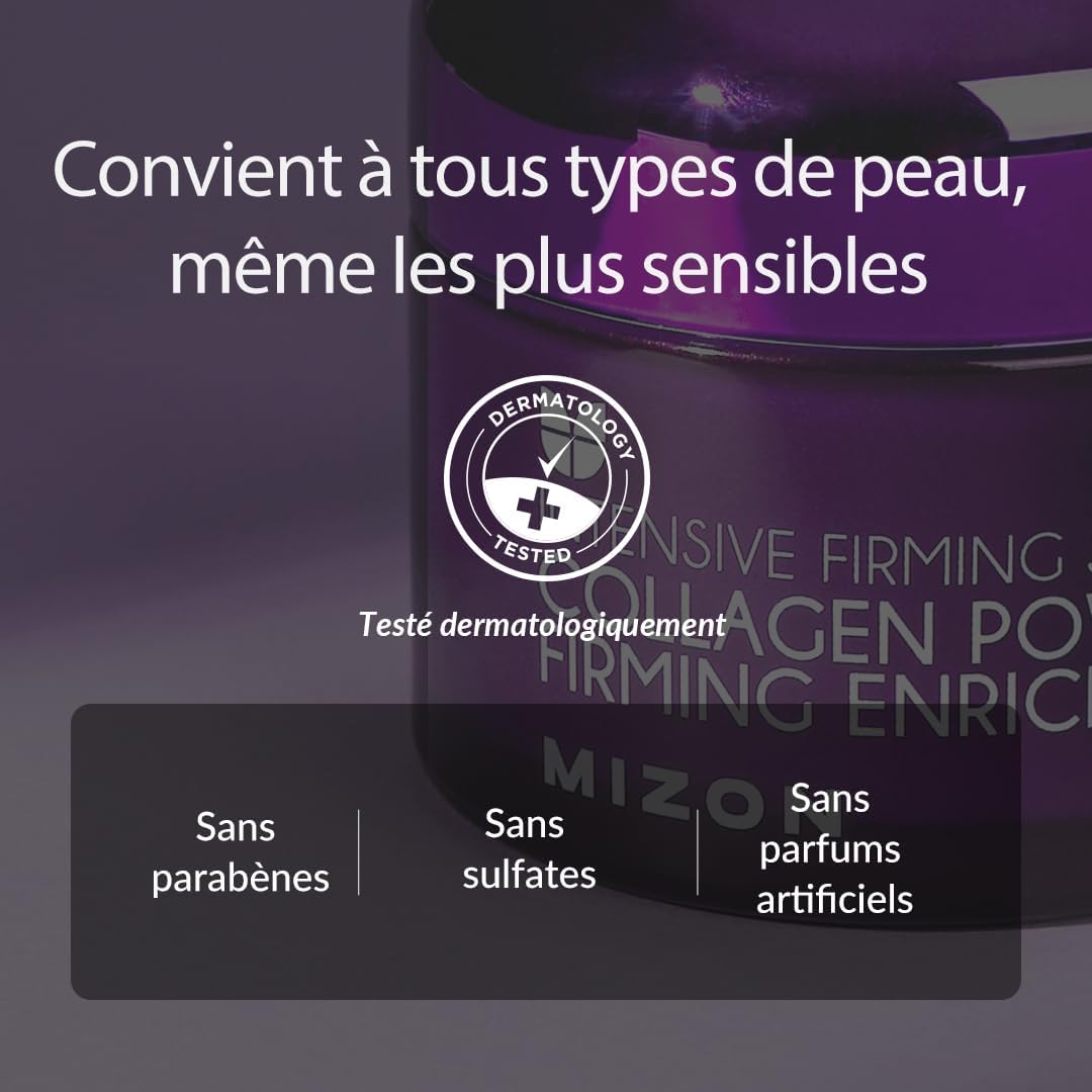 Thumbnail 4 de MIZON Collagen Power Firming Enriched Cream au collagène marin (54%) – crème visage ultra riche, 50 ml