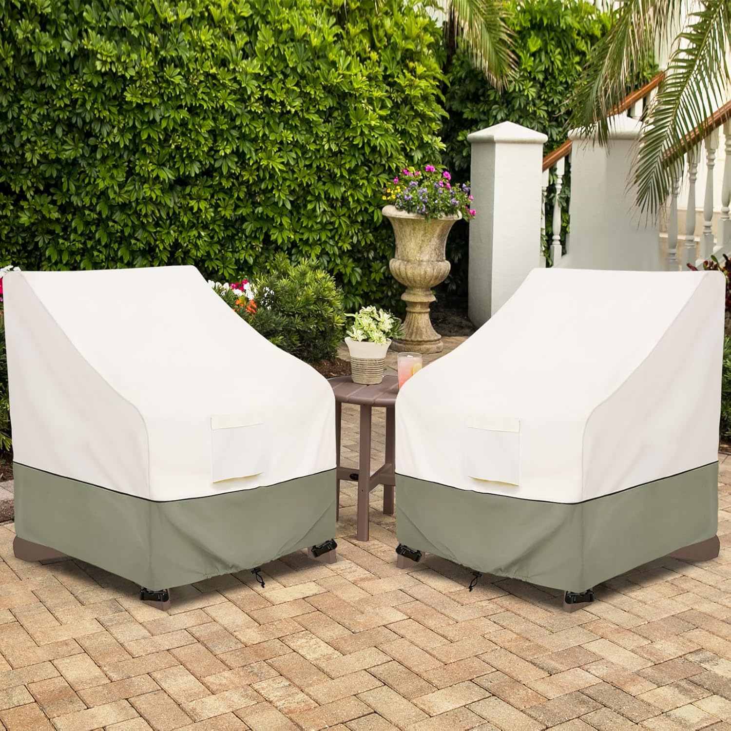 Thumbnail 5 de Bitubi 1010-MB-2L Adirondack Chair Covers, 2-Pack Waterproof Oxford