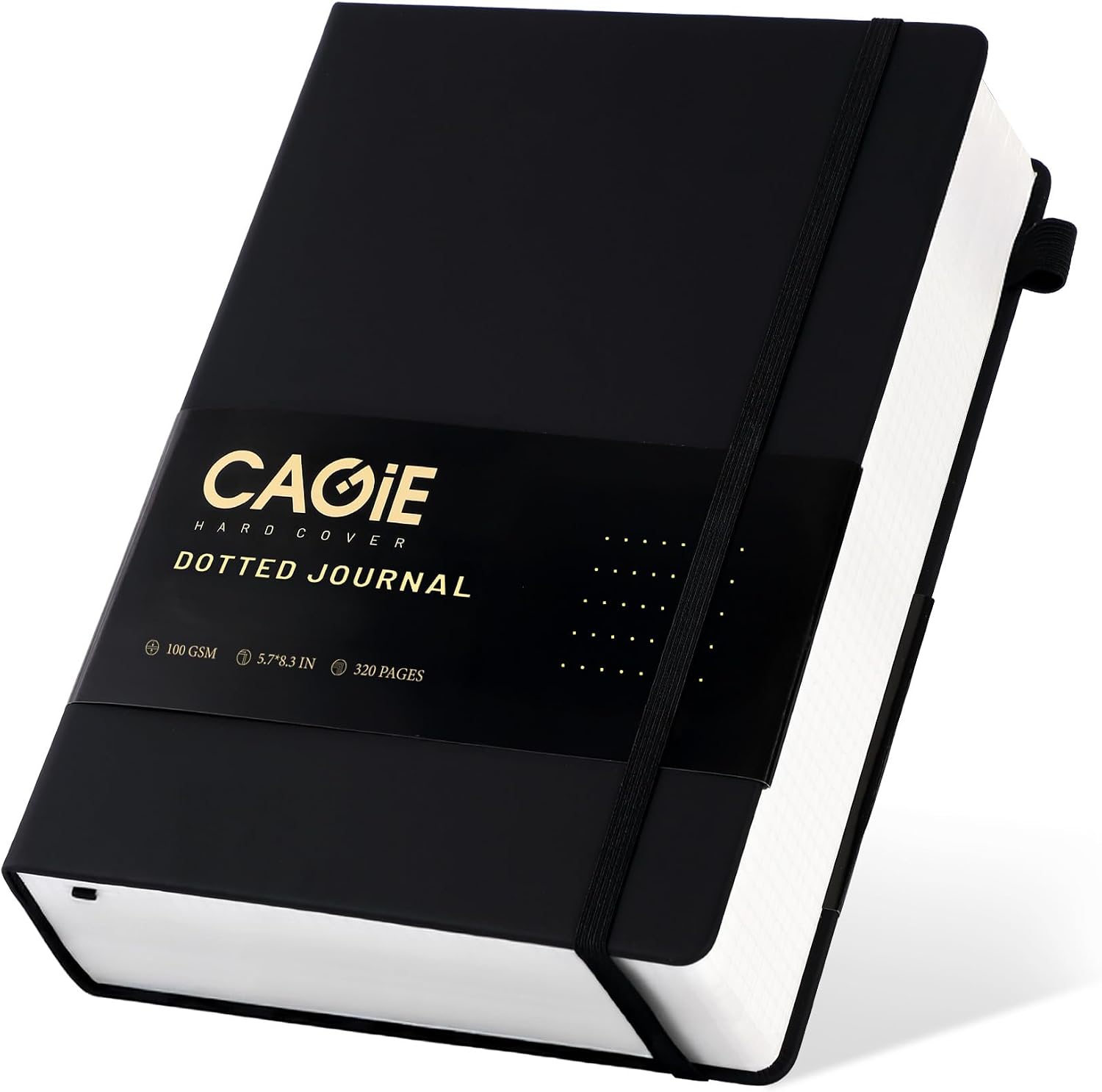 Detalle de CAGIE Dot Grid Notebook, 320 Pages
