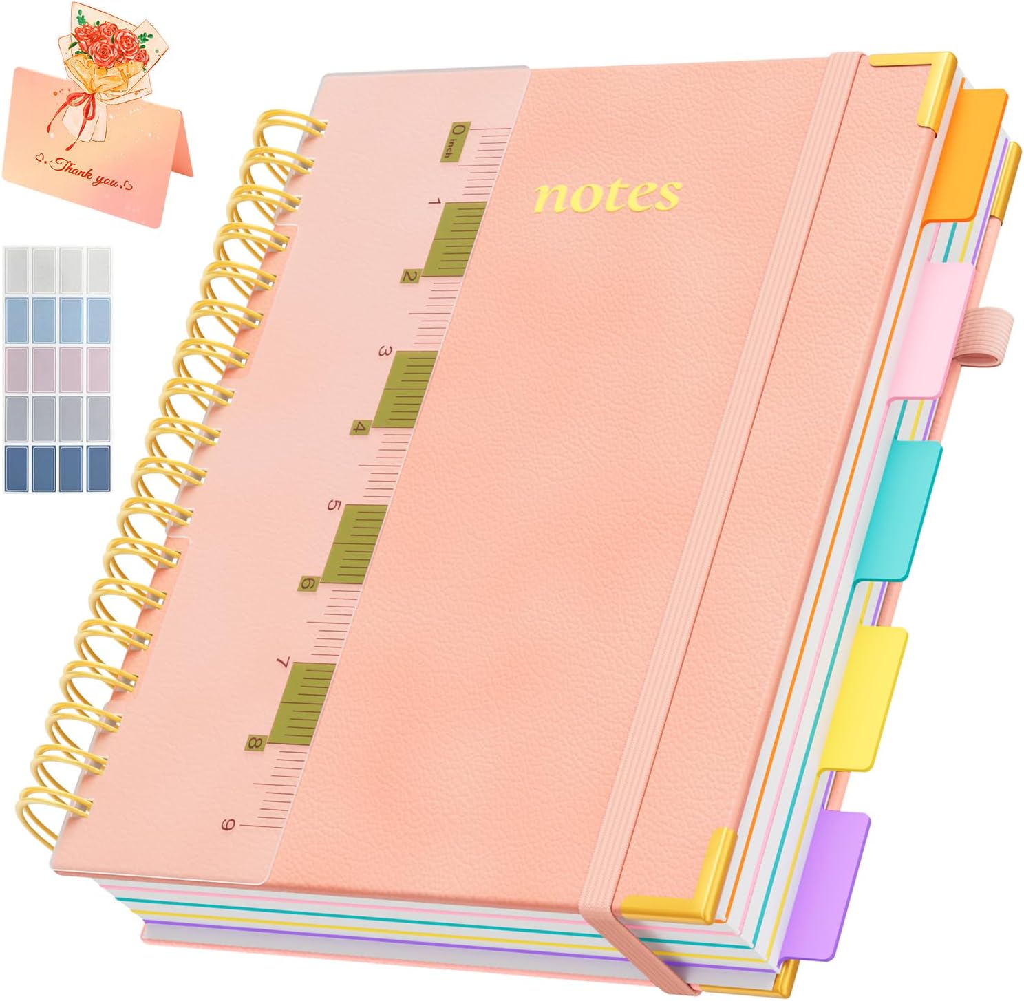 Detalle de XYark Spiral Notebook, 300 Pages