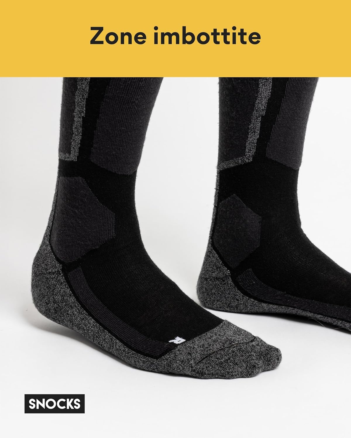 Thumbnail 3 de Snocks calze termiche sci uomo e donna in lana (taglie 35-46) per snowboard, moto e inverno