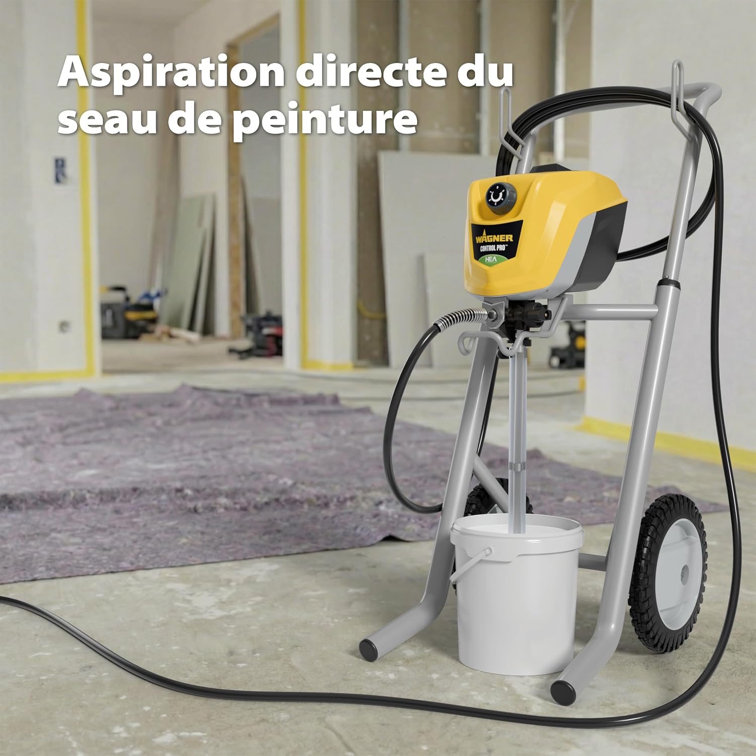Detalle 2 de WAGNER Airless Control Pro 350 M : système de pulvérisation pour murs, bois et finitions