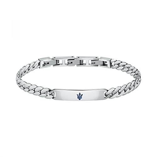 Detalle de Maserati Jewels Pulsera Hombre de Acero