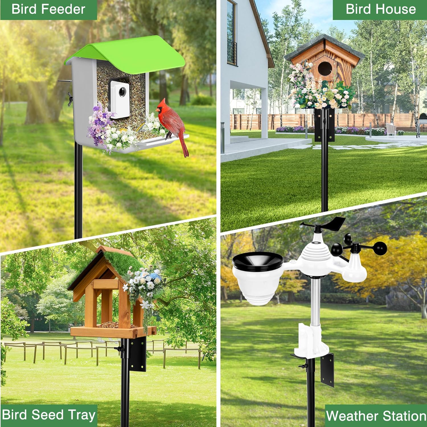 Thumbnail 5 de YINGYM 95 Inch Bird House Pole 🐦