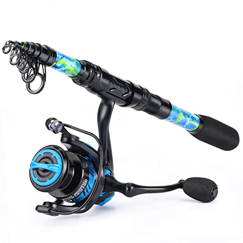 Thumbnail 1 de Sougayilang Fishing Rod and Reel Combo with Telescopic Pole ⚓