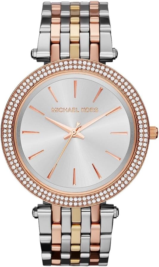 Thumbnail 5 de Michael Kors Darci da donna: orologio con movimento al quarzo, cassa in acciaio e cinturino bicolore
