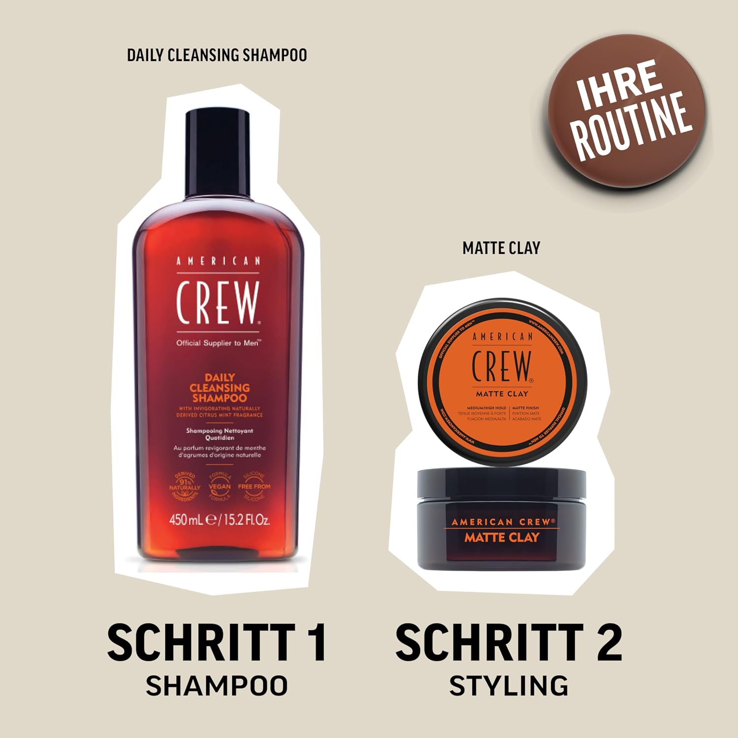 Thumbnail 5 de American Crew Matte Clay 85 g