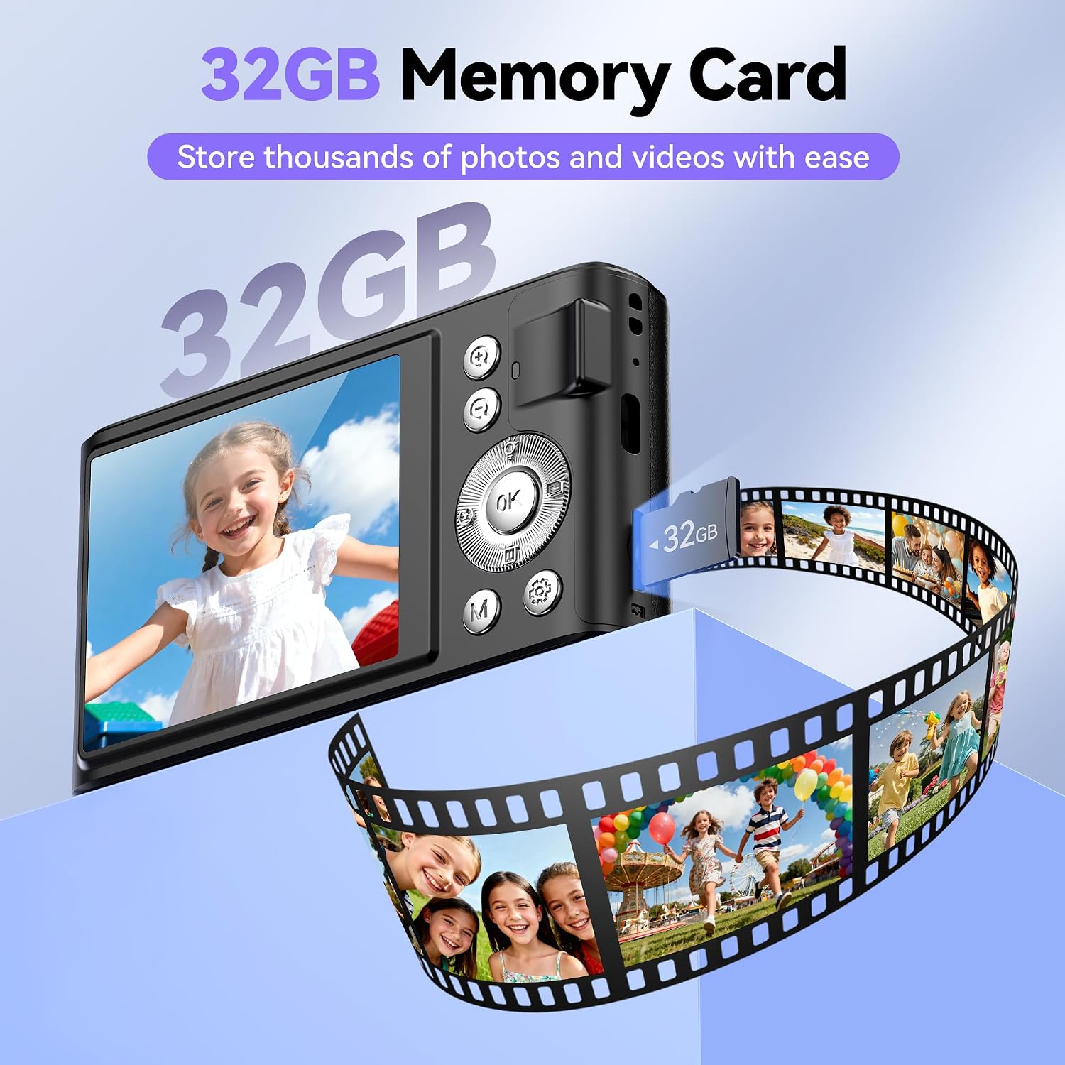 Thumbnail 5 de Fotocamera digitale 48MP 4K con zoom 16x per vlog