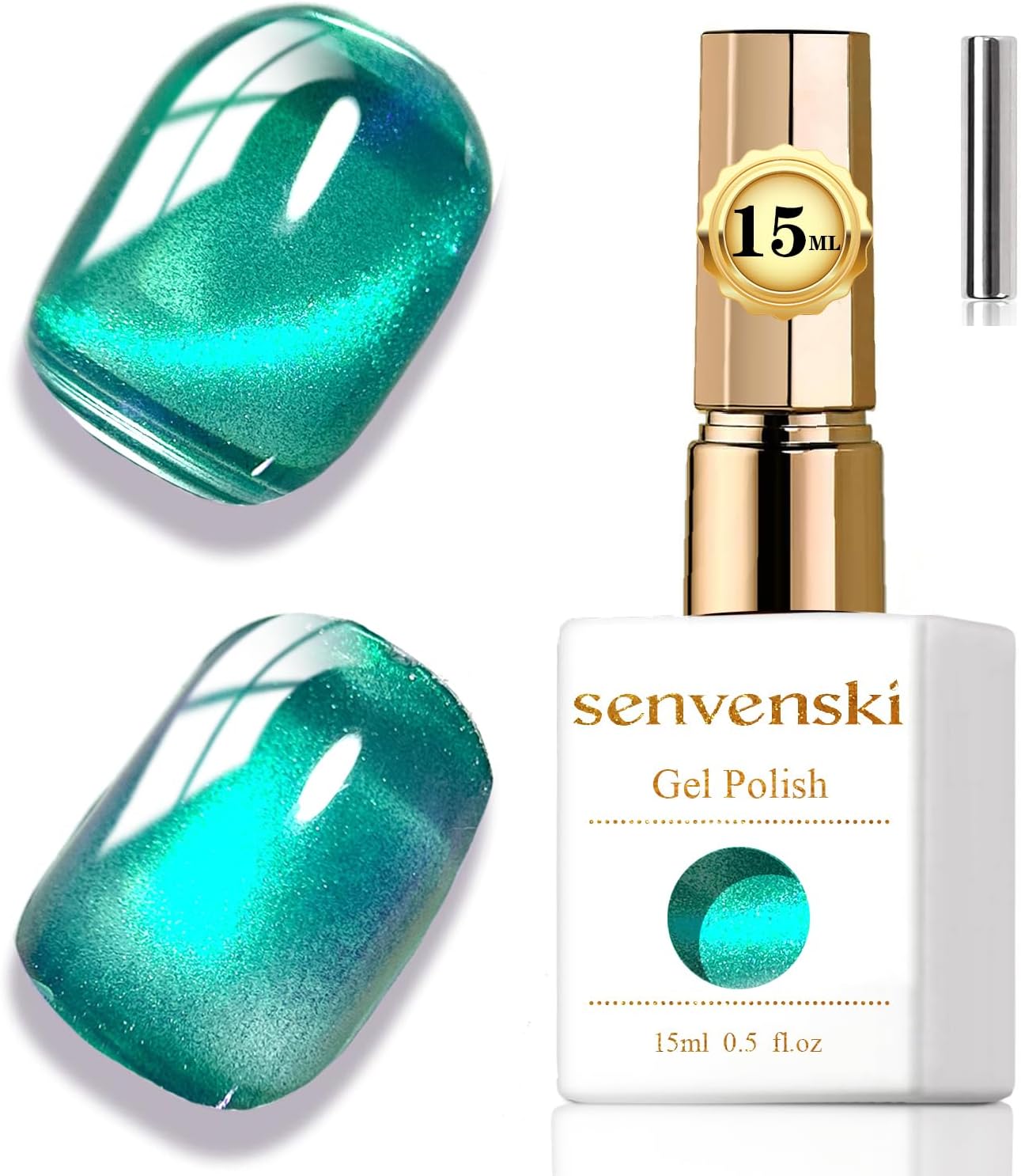 Detalle de senvenski smalto semipermanente cat eye 15 ml