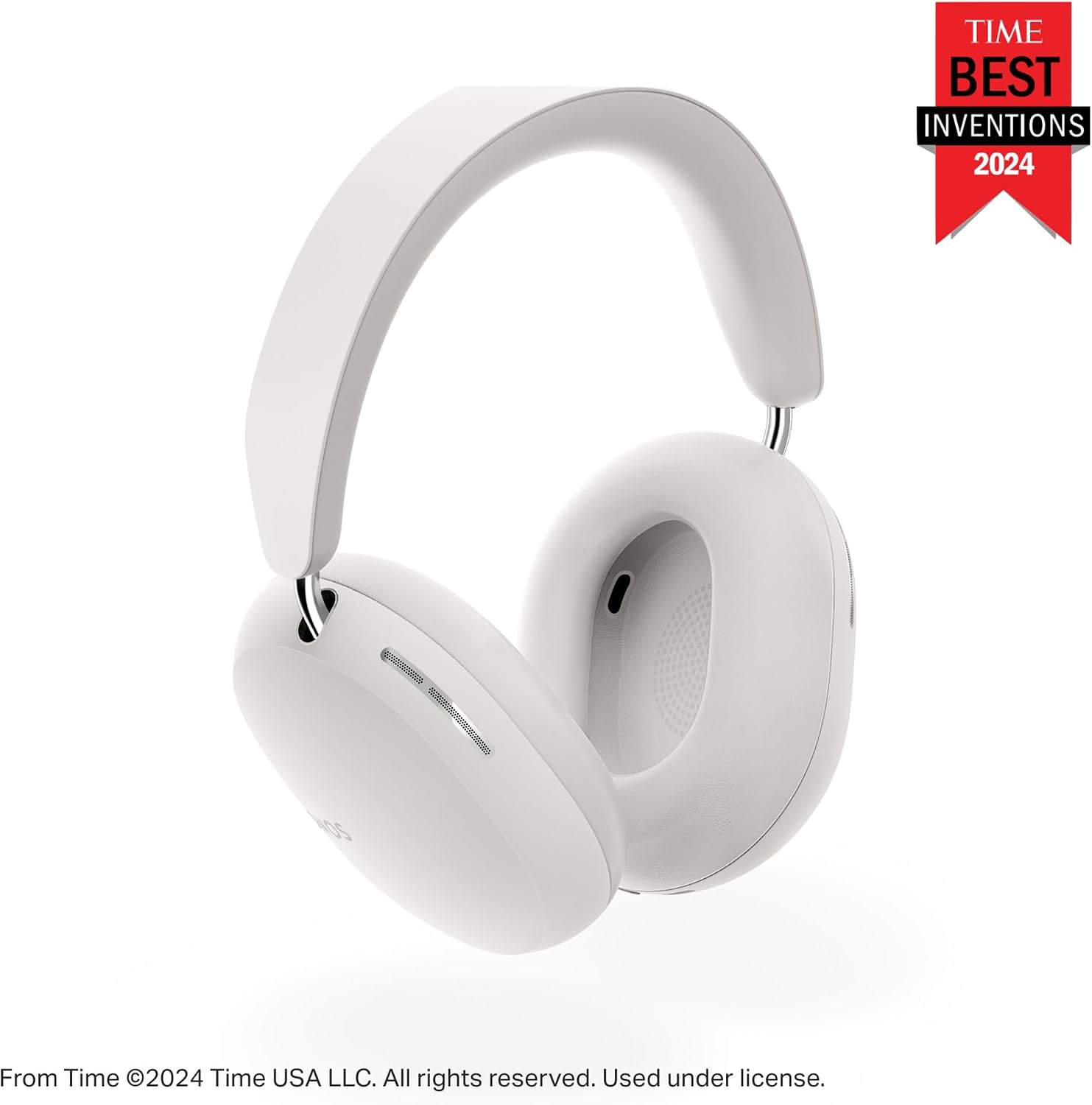 Detalle 2 de Sonos Ace noise cancelling wireless Bluetooth headphones (White) with up to 30 hours battery life and spatial audio