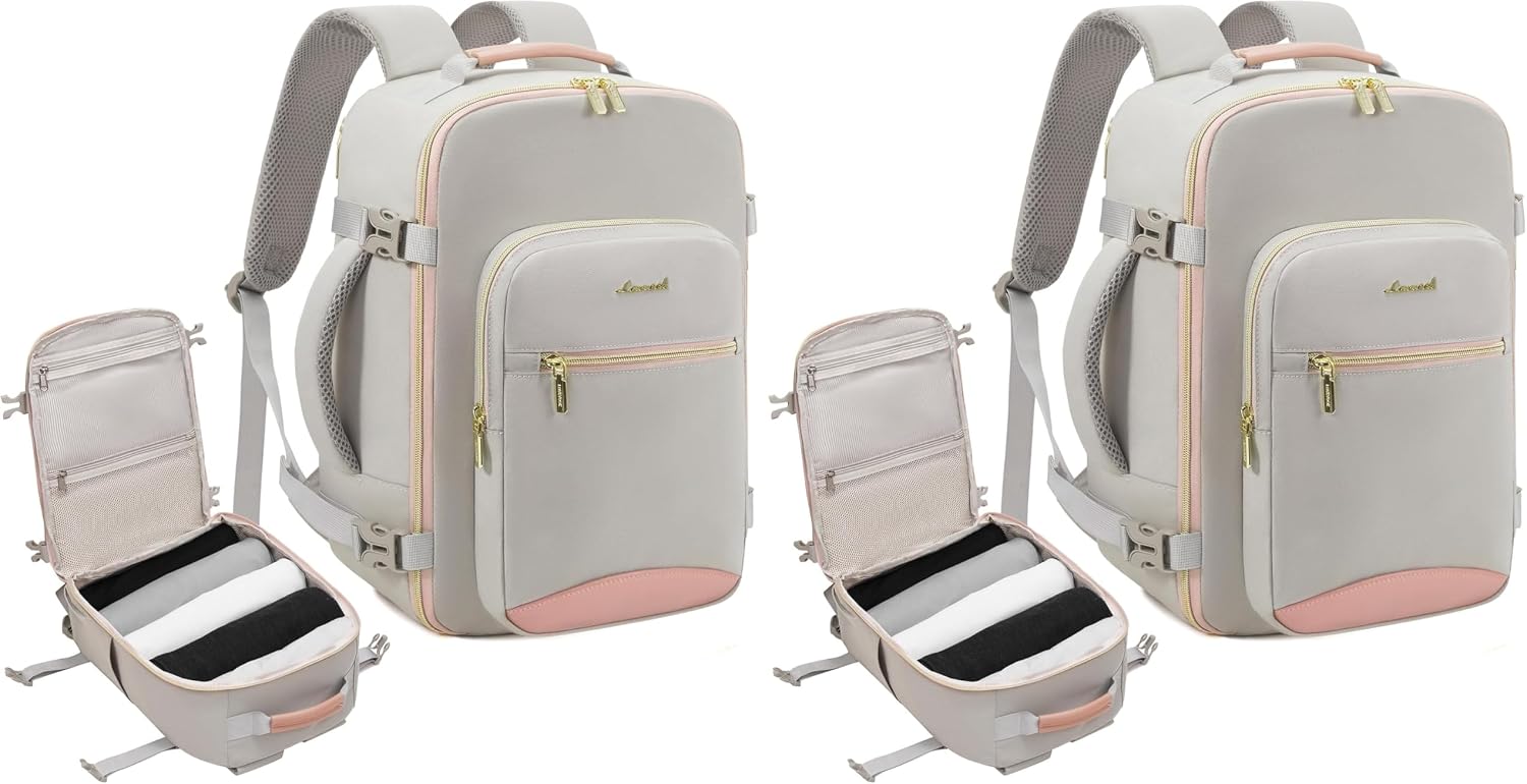 Thumbnail 6 de LOVEVOOK for Ryanair Cabin Bag 40x28x20: Compact Underseat Carry-On Backpack for Travel