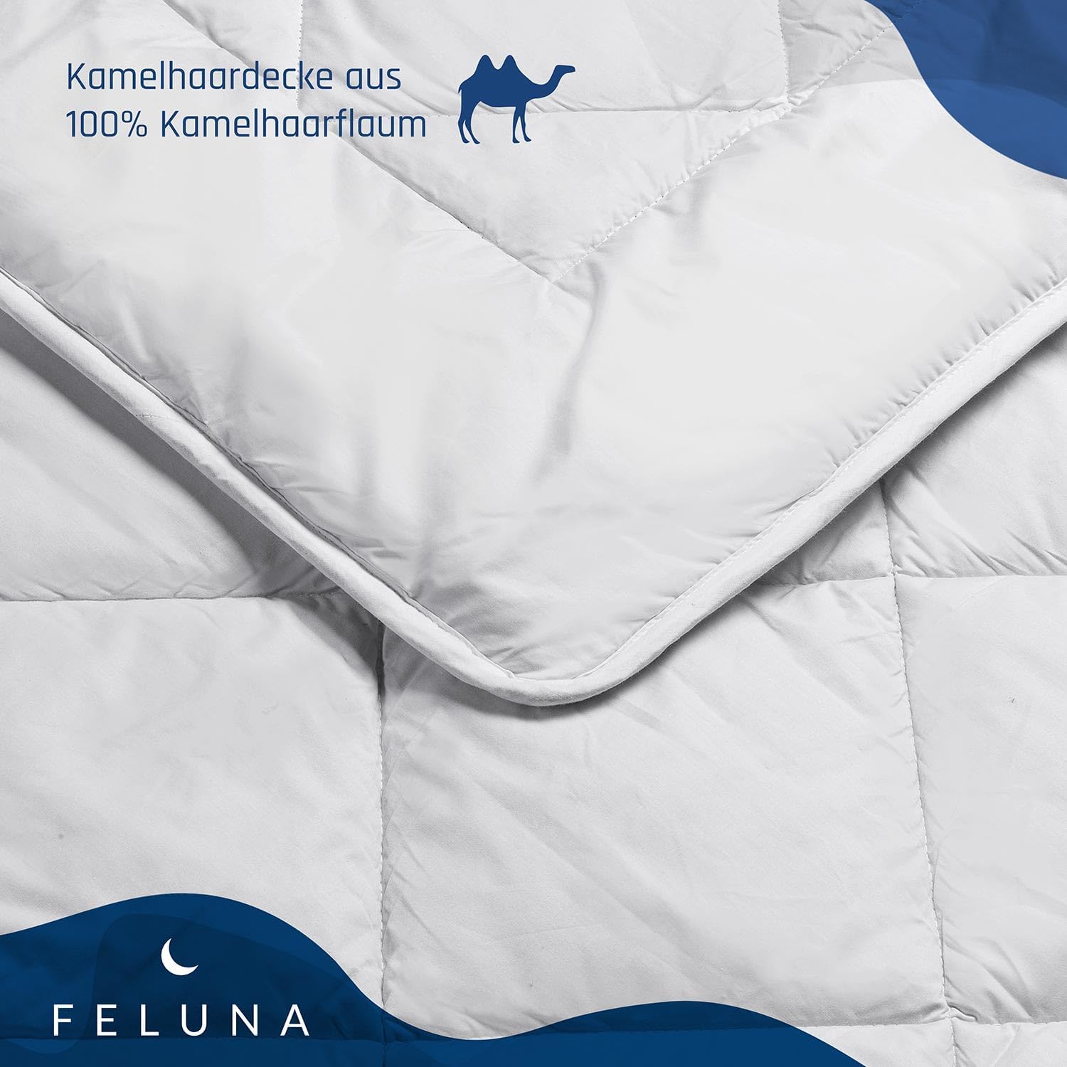 Detalle 2 de Feluna Couette d'hiver 135 x 200 en duvet de chameau