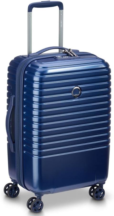 Detalle de DELSEY Paris Caumartin Plus – Valise cabine rigide 55x35x25 cm, 41 litres, S, Bleu Acier