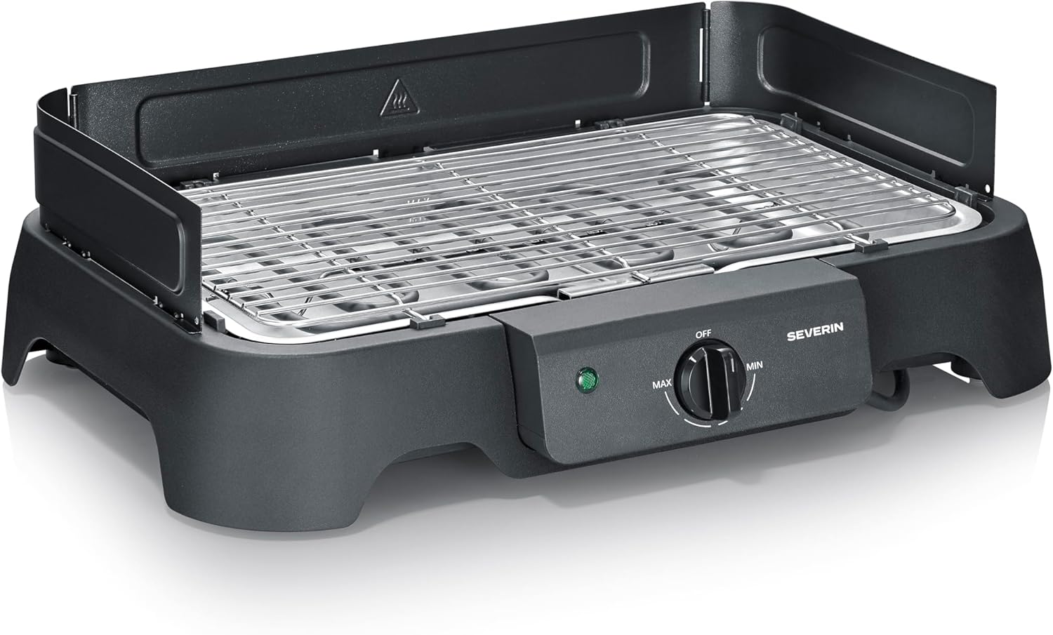 Detalle 2 de Severin PG 8595 : Barbecue électrique de table à double zone, 2000 W