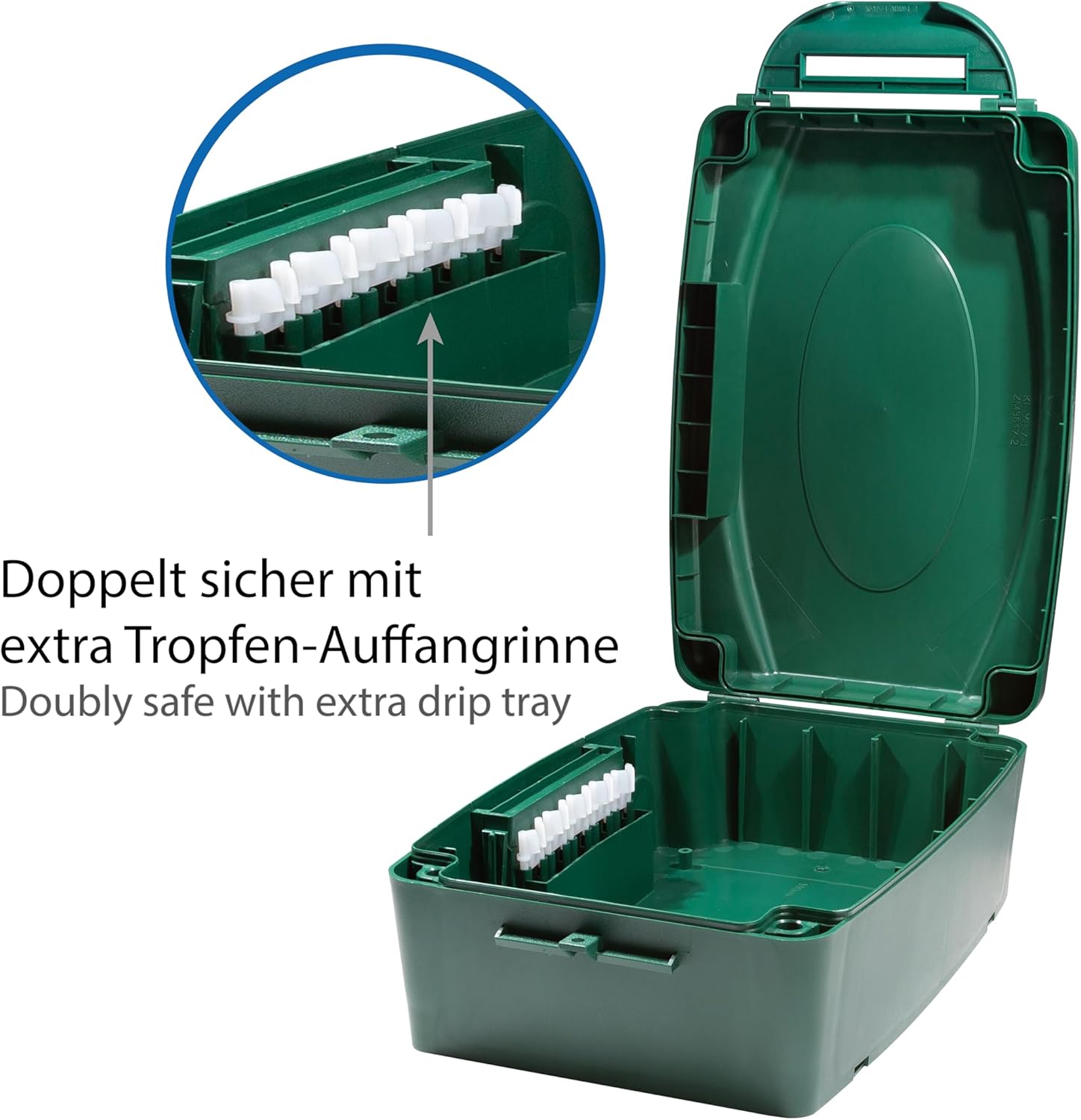 Detalle de Logilink Boîte électronique extérieure verte IP54 – 320 x 210 x 115 mm