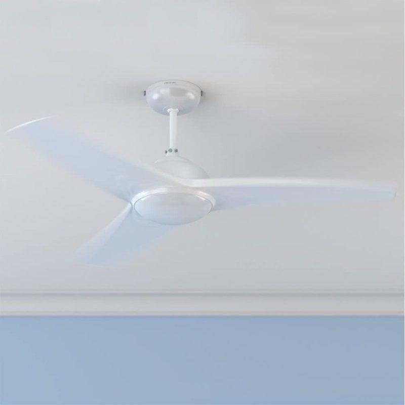 Detalle 2 de Cecotec EnergySilence Aero 460: Ventilador de Techo con Luz, 55 W, Blanco