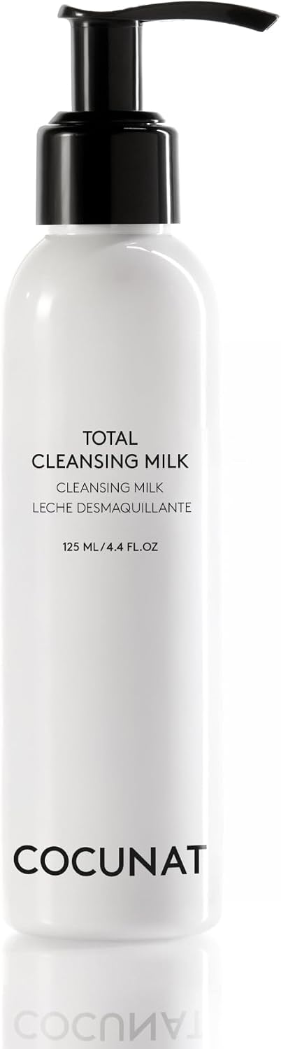 Detalle de COCUNAT Total Cleansing Milk – Latte detergente 125 ml, rimuove trucco anche waterproof