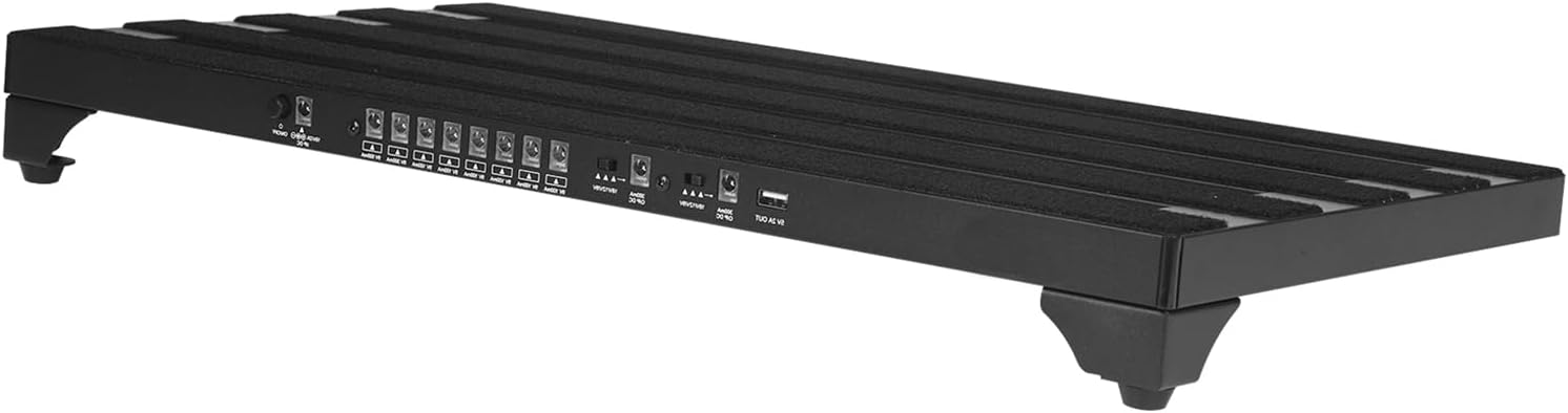 Detalle de SOYAN PPB-22D Guitar Pedal Board, 10 DC Outputs, 22 x 12.5 Inches