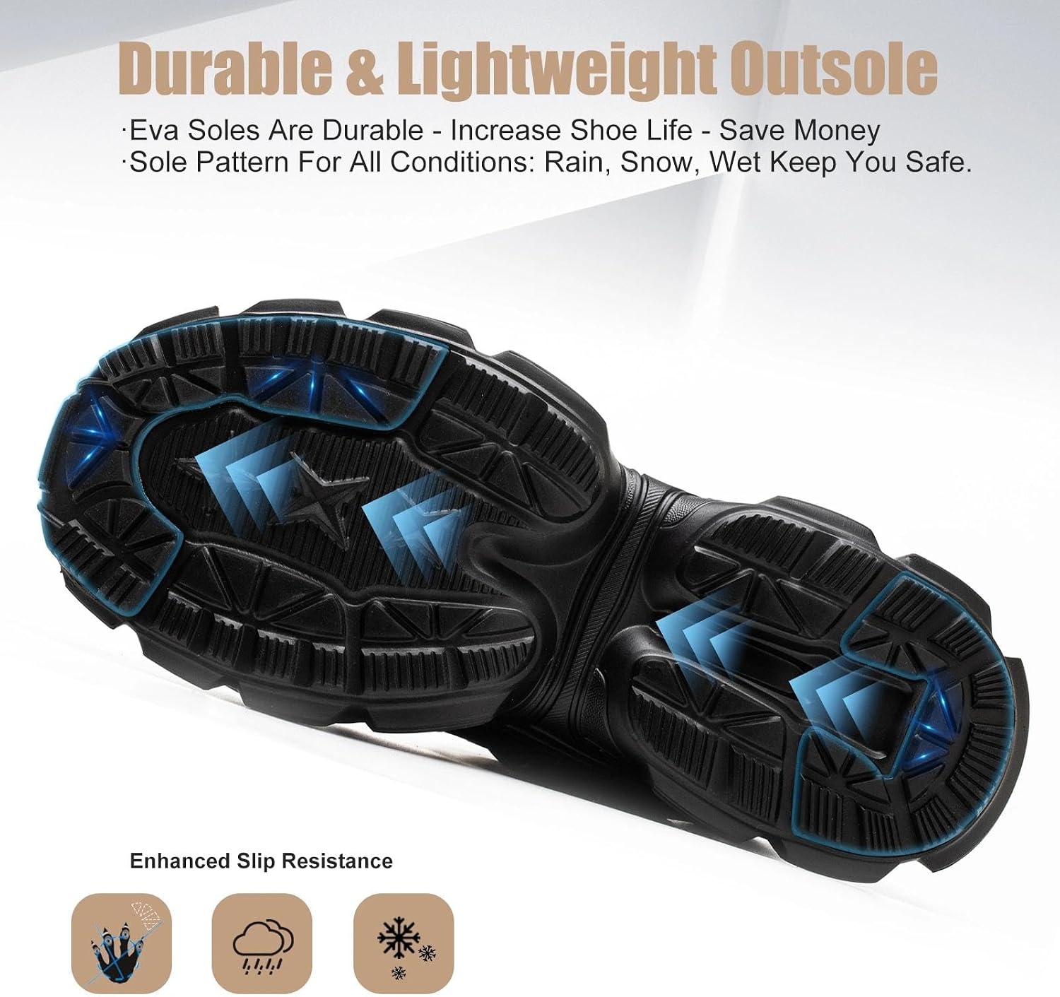Thumbnail 4 de Hogent Steel Toe Work Sneakers, Wide Fit with Kevlar Midsole and Mesh